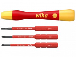 Wiha PicoFinish slimVario electric Fine Screwdriver Set, 4 Piece £23.99